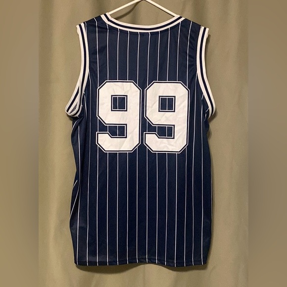 New York Yankees SGA Aaron Judge Basketball Jersey 99 MLB/NBA 2023 Size XL